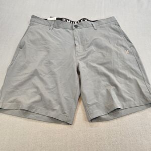 NWT Hurley Mens Gray Performance Shorts Hybrid Stretch Size 38